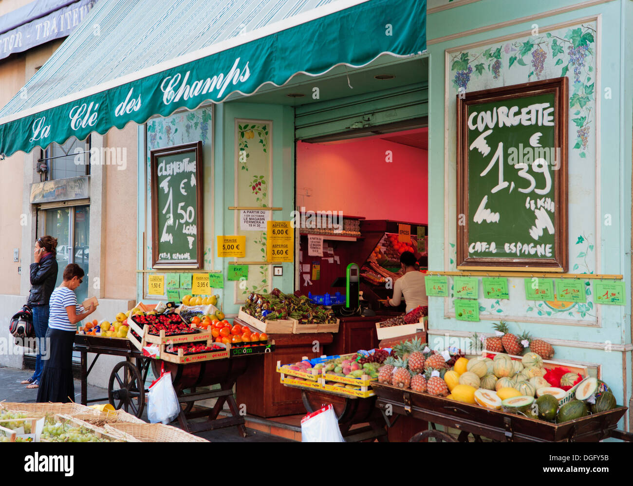 Marsiglia - San Vittore district shop Foto Stock