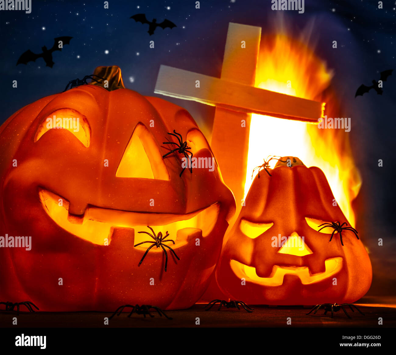 Zucche Notte Stellate - Decorazione Autunnale Originale