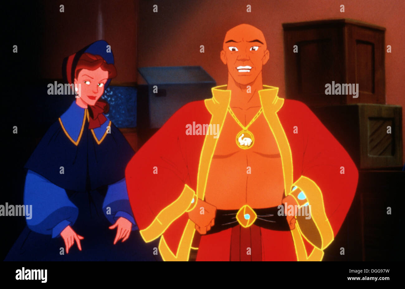 Il re ed io 1999) ANI) Richard ricca DIR) KNGI 009 COLLEZIONE MOVIESTORE LTD Foto Stock