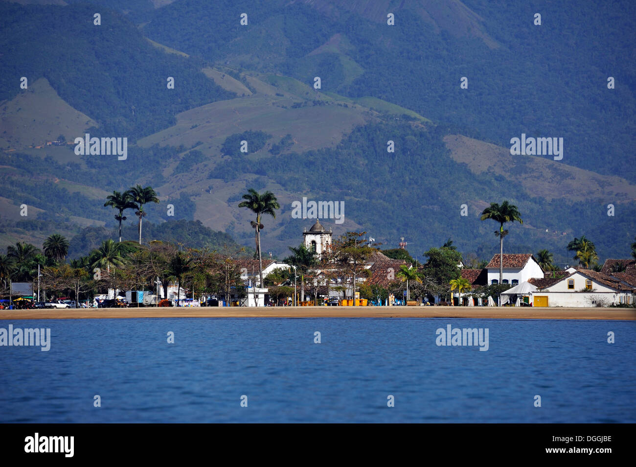 Paraty o Parati, Costa Verde, Stato di Rio de Janeiro, Brasile, Sud America Foto Stock