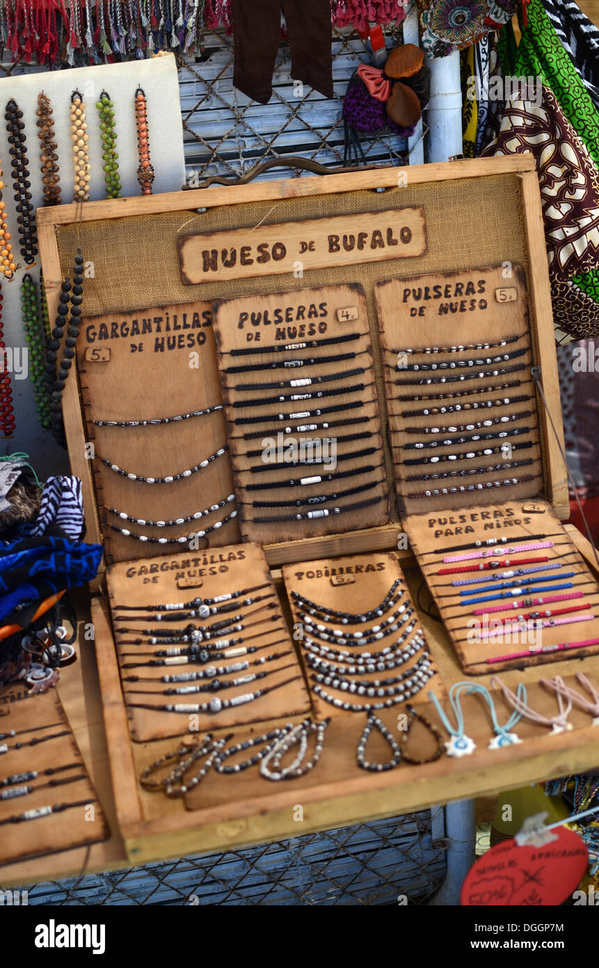 Mercatino Hippy a El Palmar, Cadice Foto Stock