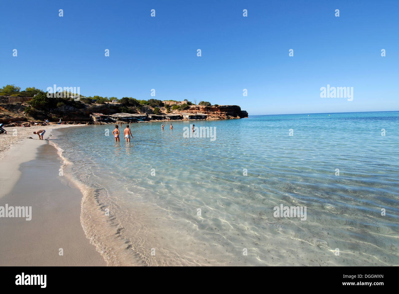 Cala Saona, formentera Foto Stock