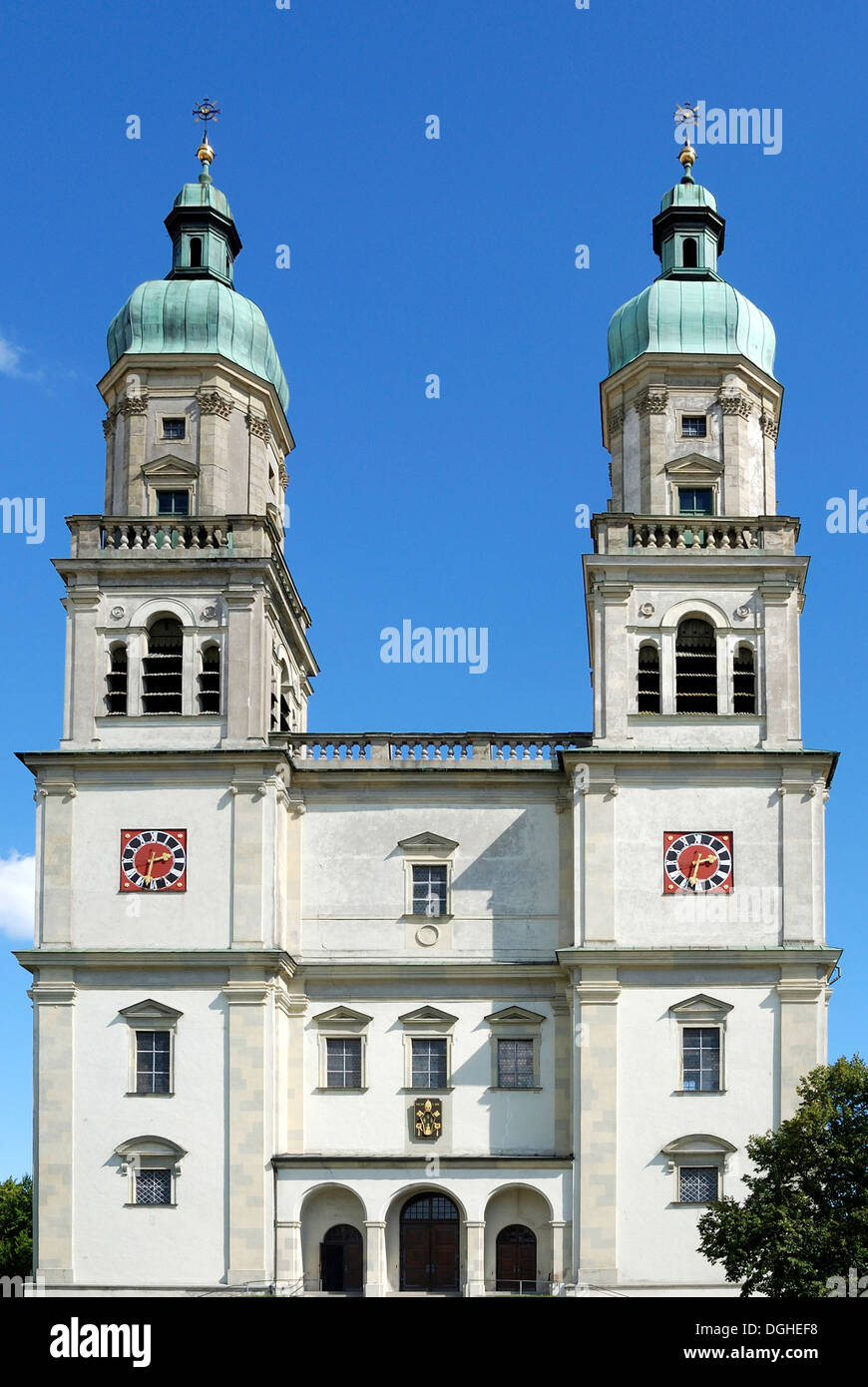 Saint Lawrence Basilica a Kempten. Foto Stock