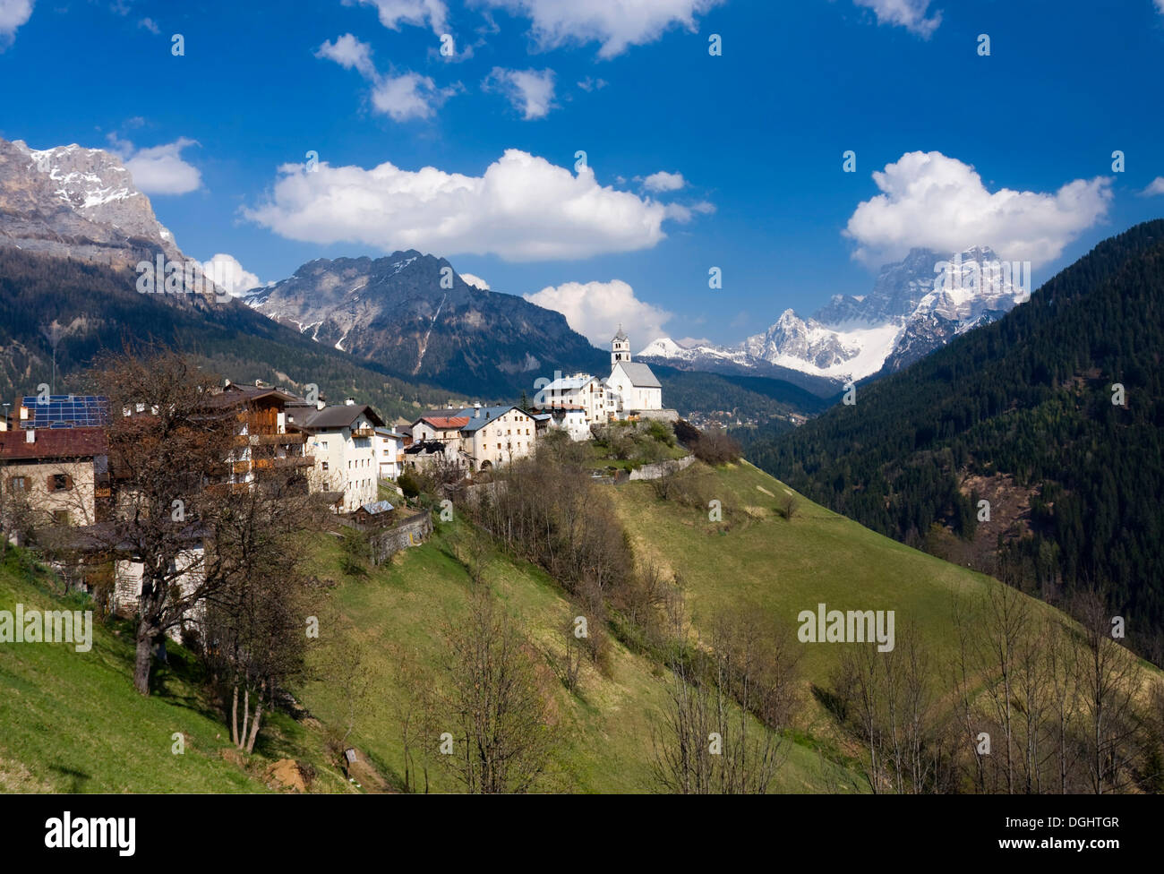 Colle Santa Lucia, Dolomiti, Italia, Europa Foto Stock