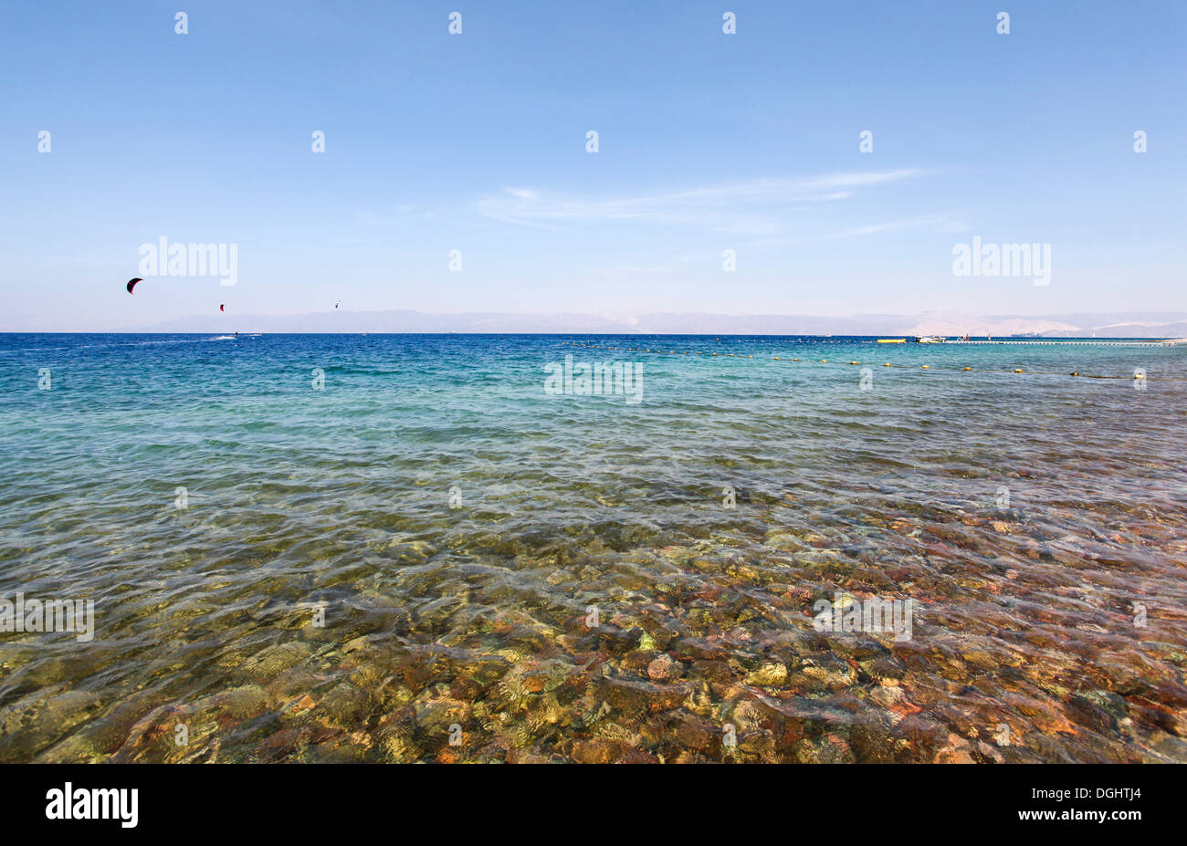 Mar Rosso, Aqaba Giordania Foto Stock