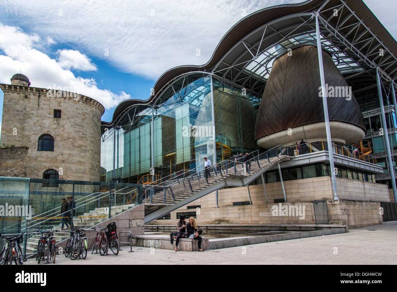 Tribunal de Grande Instance di Bordeaux, Aquitania, in Francia, in Europa, PublicGround Foto Stock