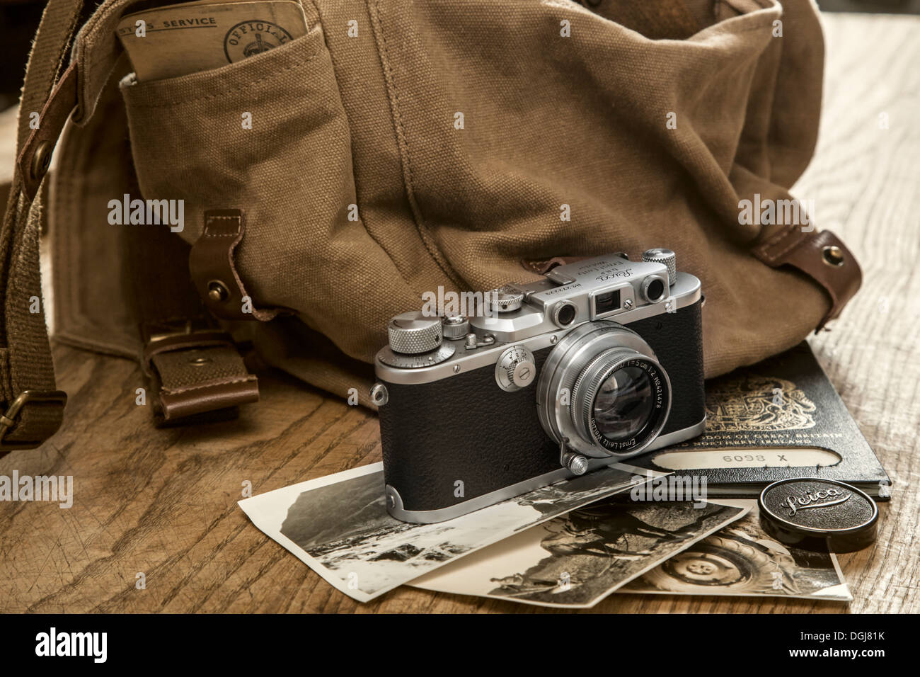 Vintage Fotografia di viaggio concetto. Foto Stock