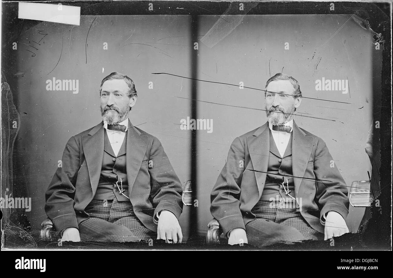 James G. Blaine, un'importante figura politica del Maine, è raffigurato in questo paesaggio, che mostra il paesaggio naturale associato al suo stato d'origine. Foto Stock