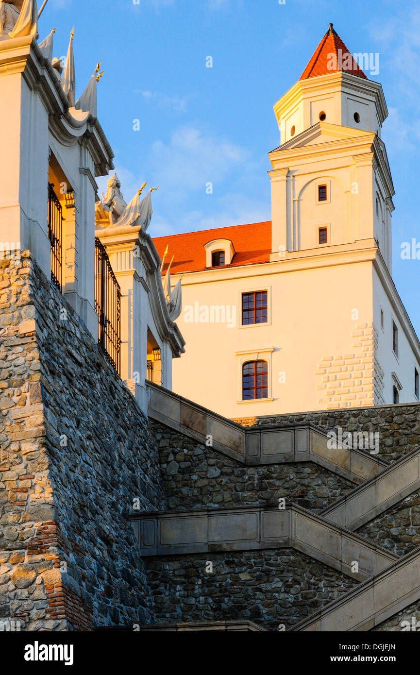 Bratislava, castello Foto Stock
