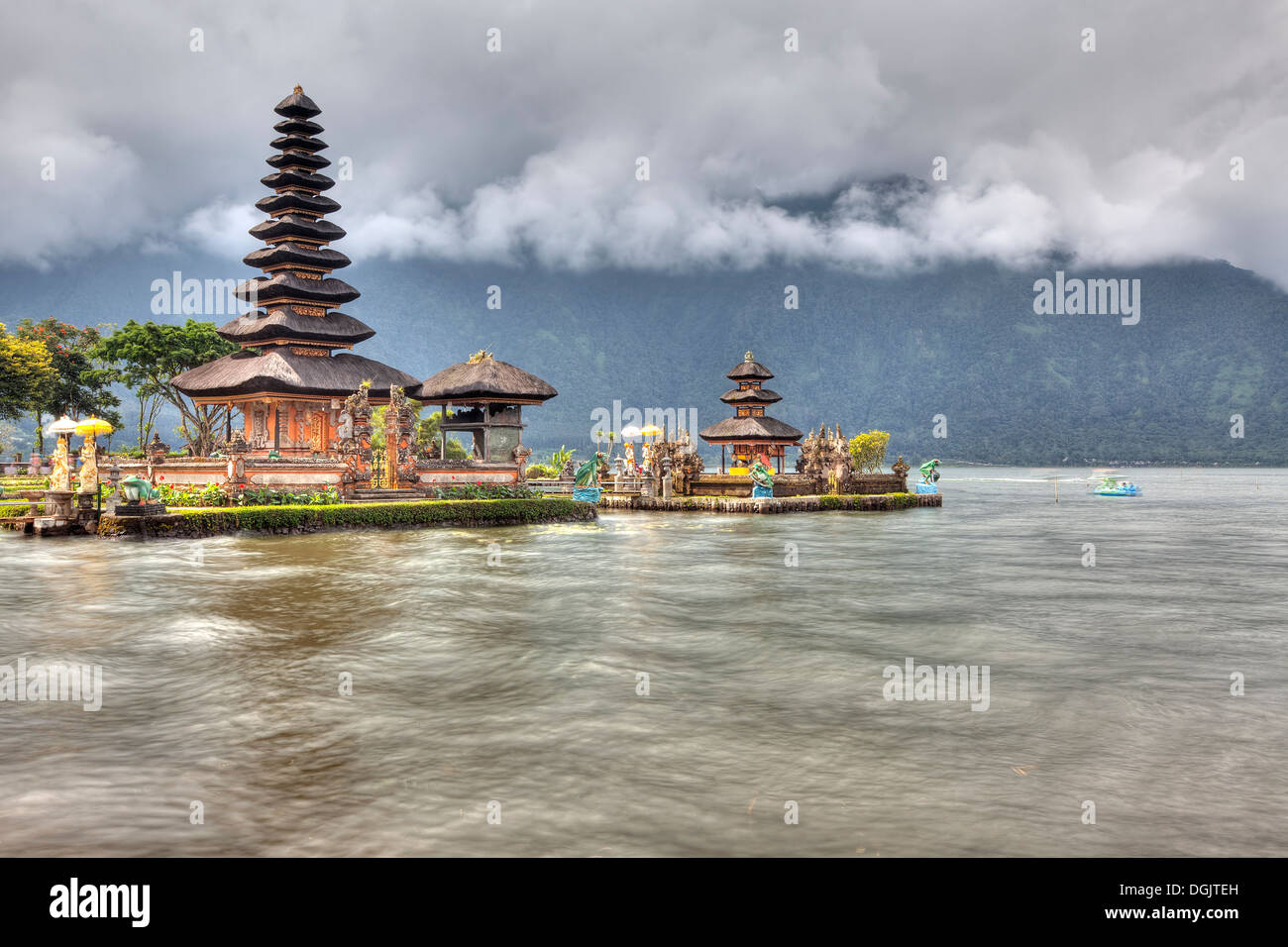 Ulun Danu Temple Foto Stock