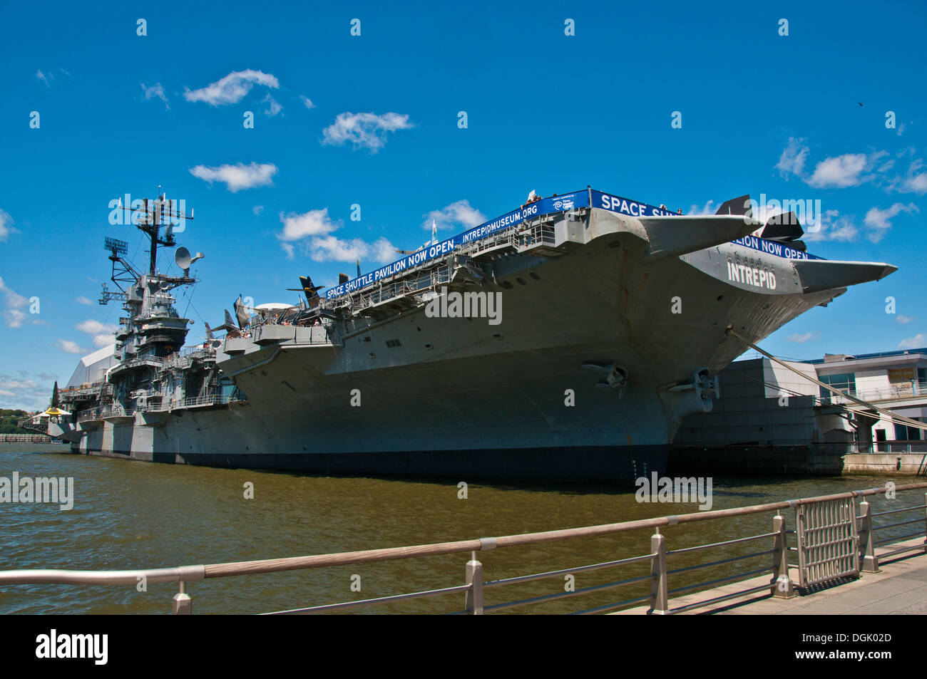 USS Intrepid Sea Air Space Museum Foto Stock