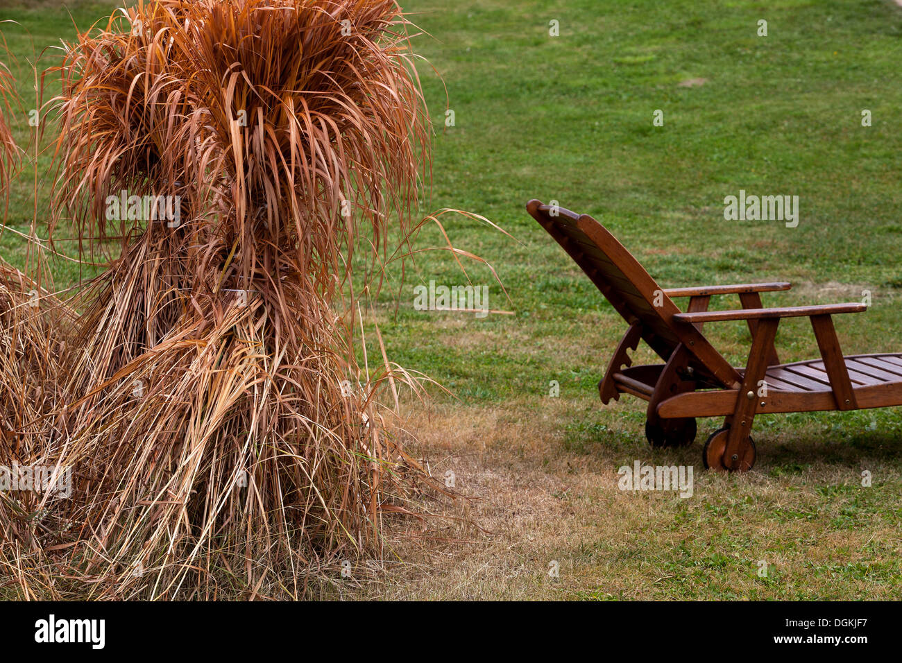 Mobili da giardino Foto Stock