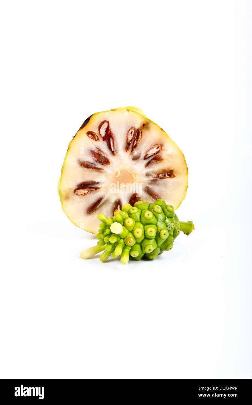 La frutta esotica - Noni Foto Stock