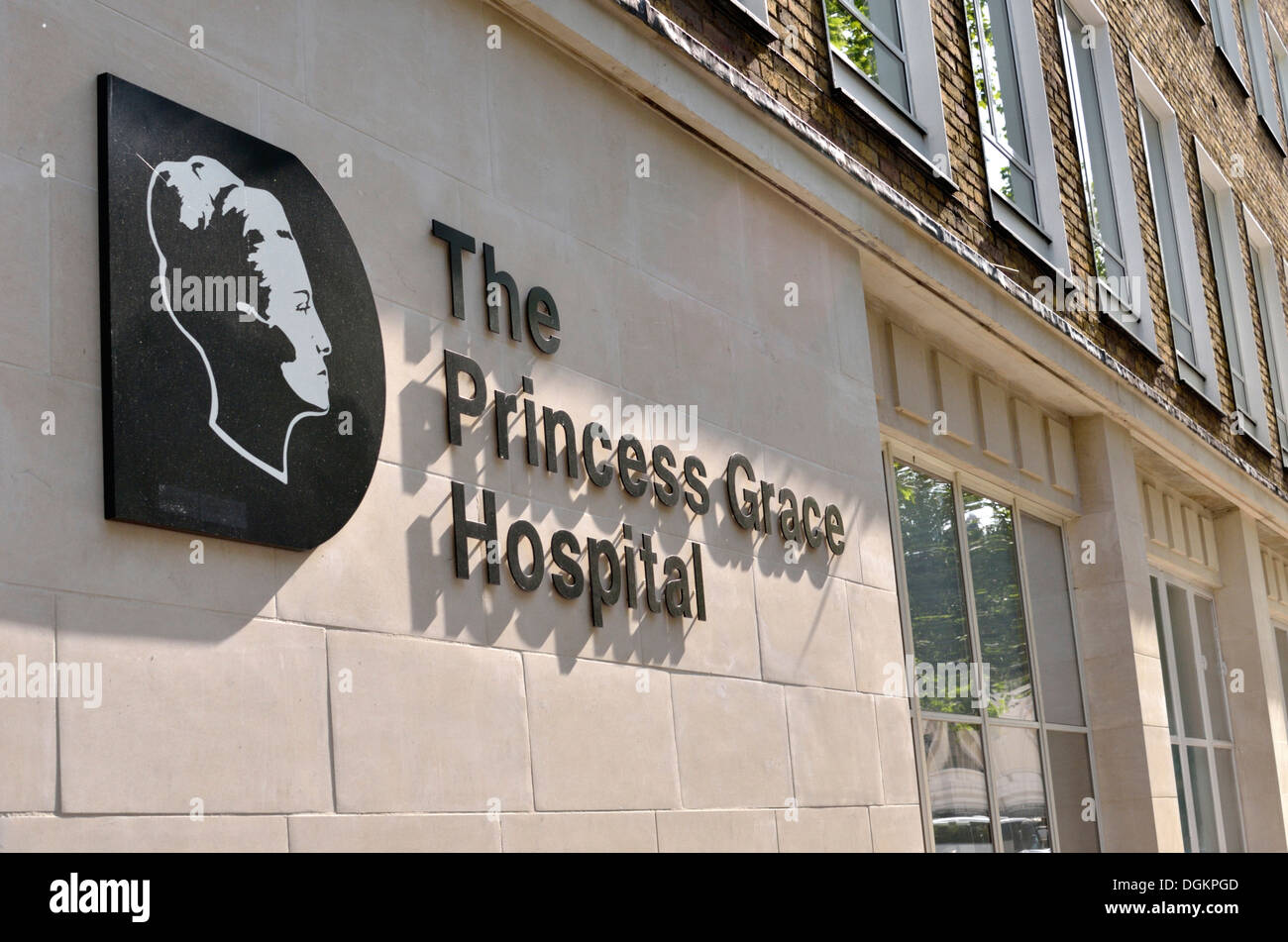Il Centro Ospedaliero Princesse Grace a Nottingham Place. Foto Stock