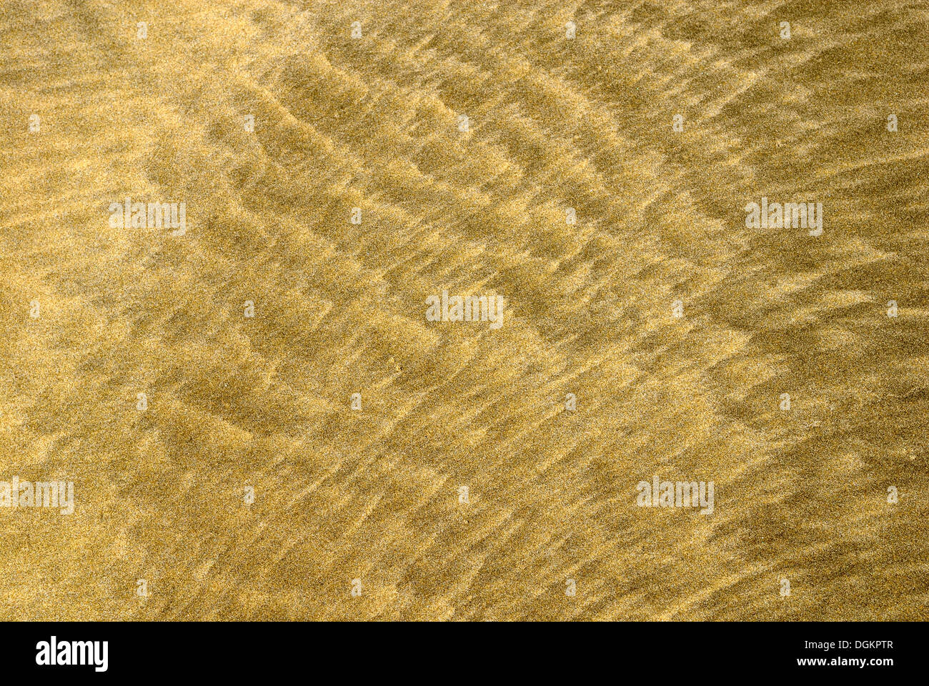 Strutture di sabbia, Ninety Mile Beach, Hukatere, Isola del nord, Nuova Zelanda Foto Stock