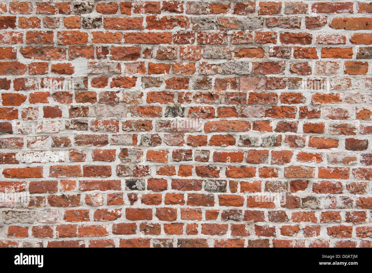 Il vecchio muro di mattoni, sfondo, PublicGround Foto Stock