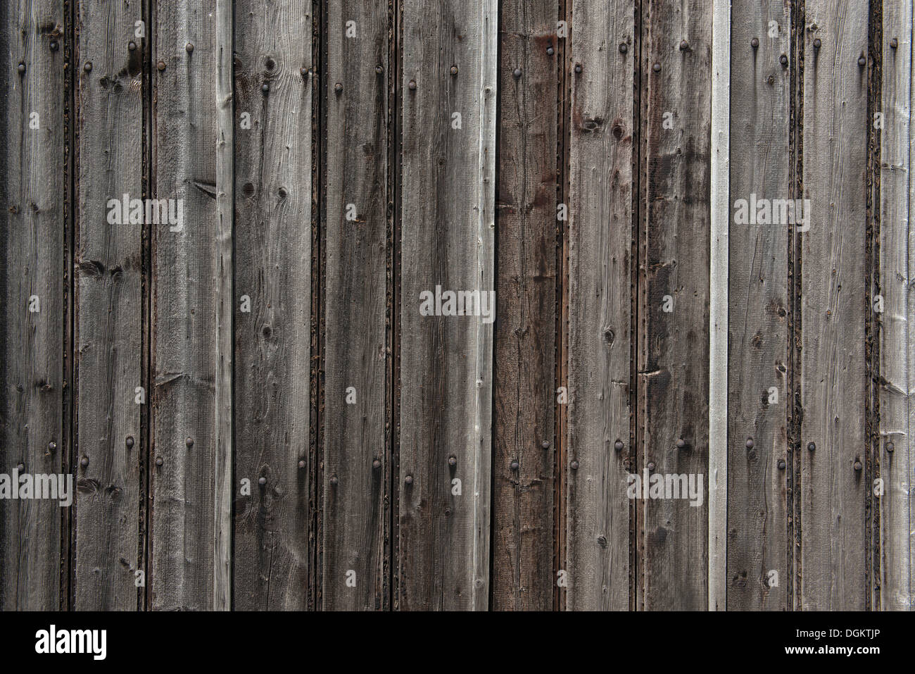 Weathered pareti in legno, sfondo, PublicGround Foto Stock