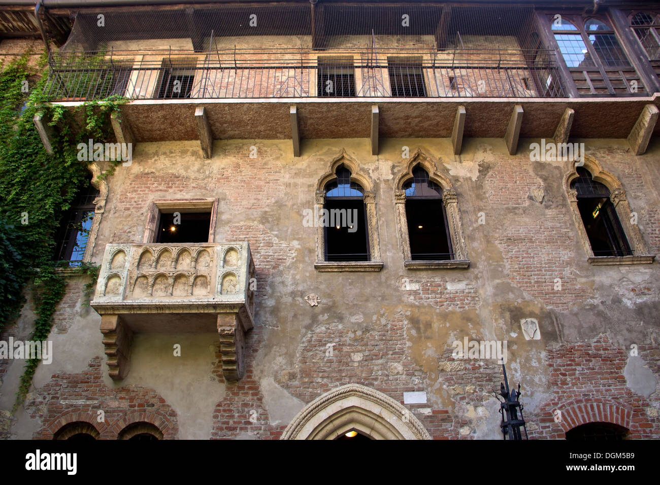 La casa di Julia in Verona Foto Stock