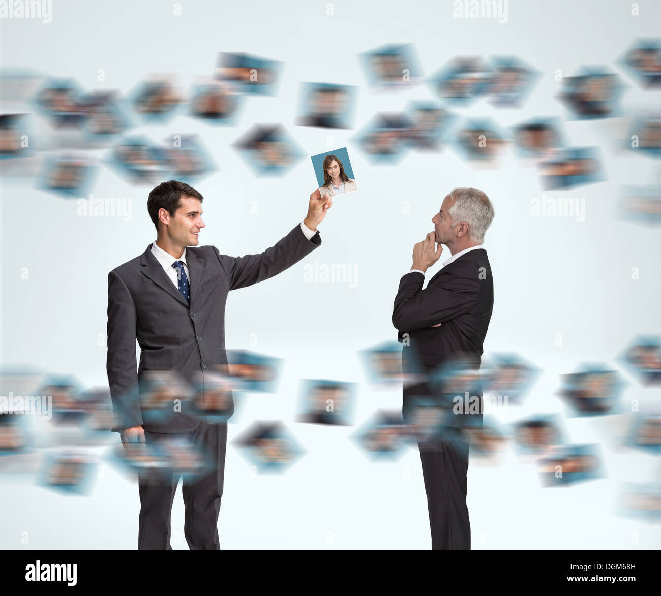 Imprenditori che lavorano insieme Foto Stock