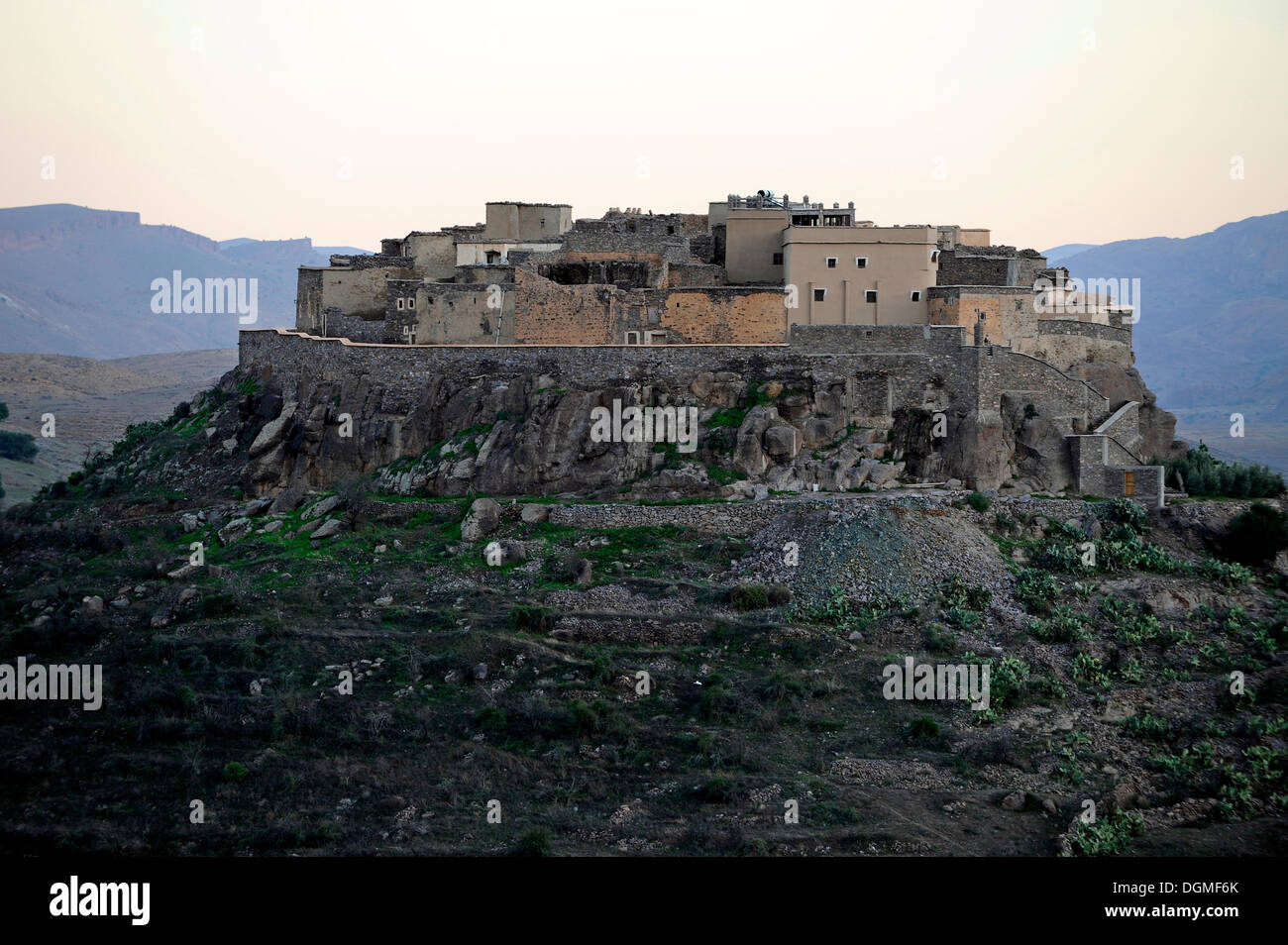 Agadir Tizourgane, castello di storage, a sudovest del Marocco, Marocco, Maghreb, Africa Settentrionale, Africa Foto Stock