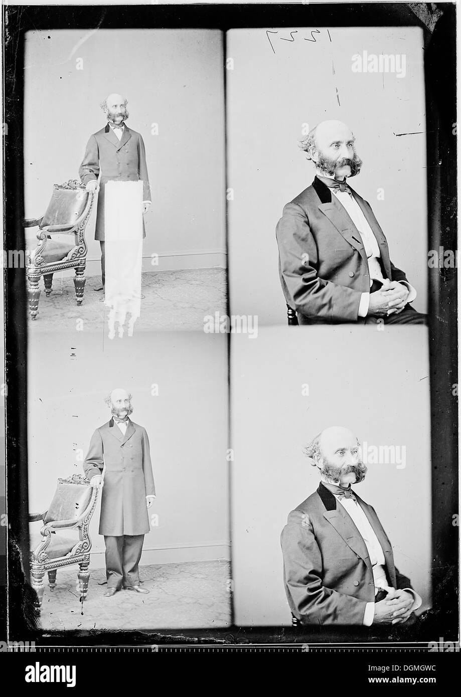 Un ritratto o un riferimento a Stoddard B. Colby, che ha servito come registro del Tesoro, responsabile della supervisione delle operazioni finanziarie e della tenuta dei registri del Tesoro degli Stati Uniti. Foto Stock