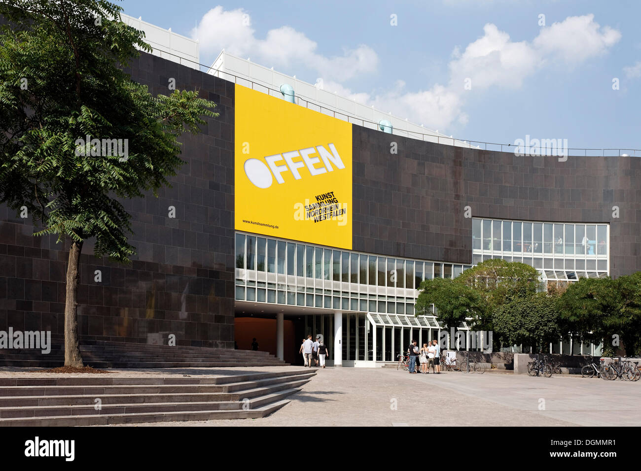 Kunstsammlung Nordrhein-Westfalen, arts collection della Renania settentrionale-Vestfalia, K 20, la riapertura nel 2010, Duesseldorf Foto Stock