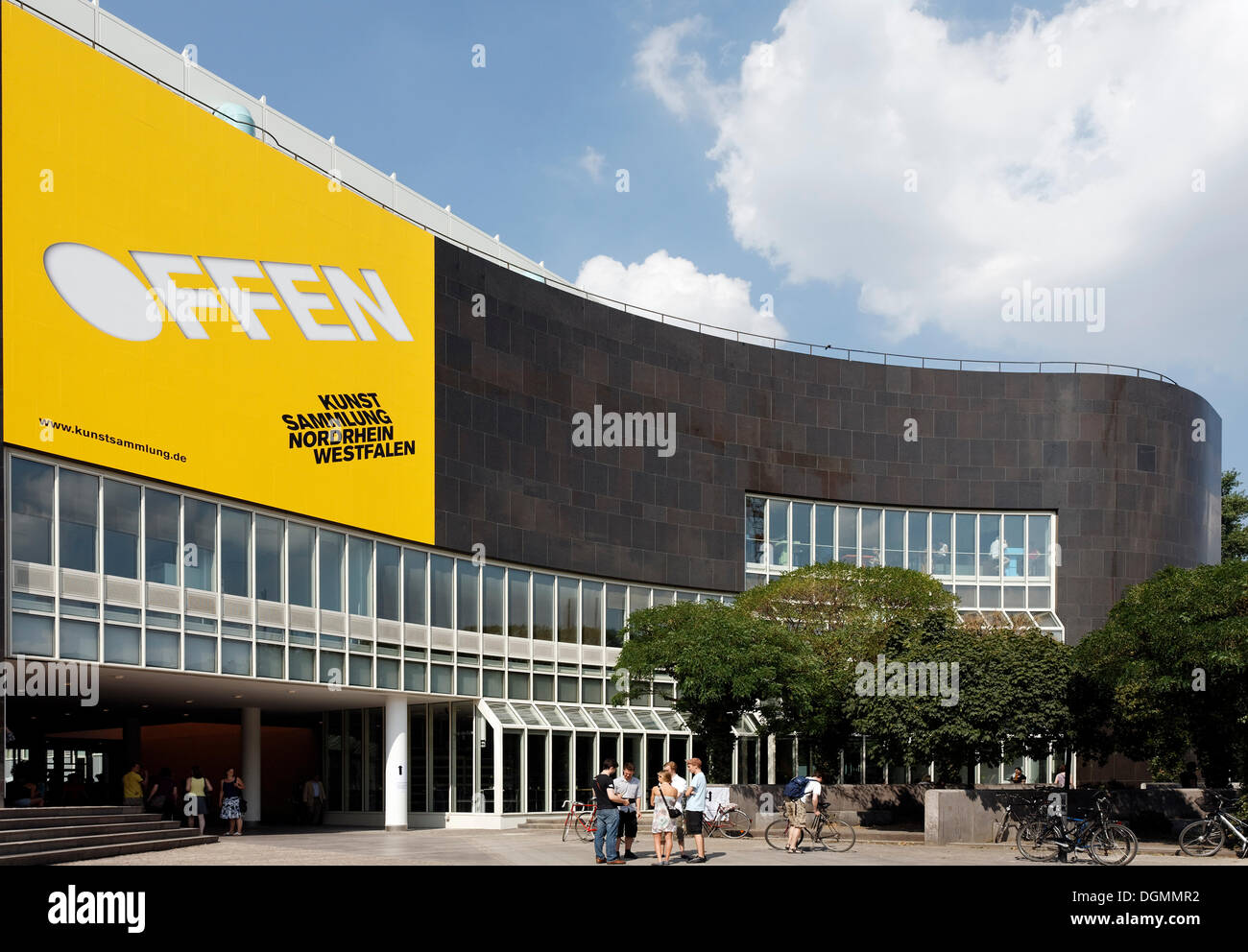 Kunstsammlung Nordrhein-Westfalen, arts collection della Renania settentrionale-Vestfalia, K 20, la riapertura nel 2010, Duesseldorf Foto Stock