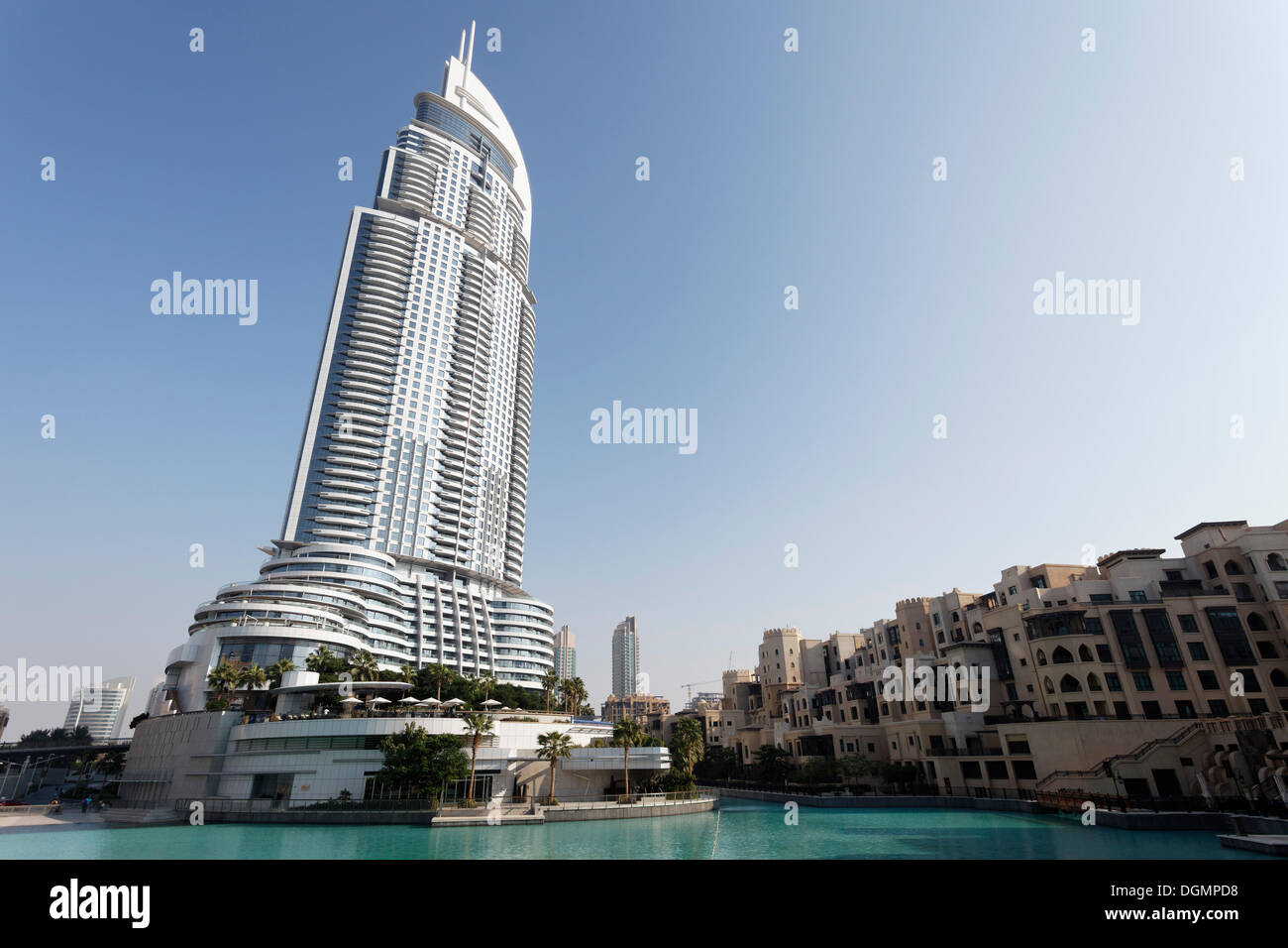 L'indirizzo, un hotel di lusso, Dubai, Emirati Arabi Uniti, Medio Oriente e Asia Foto Stock