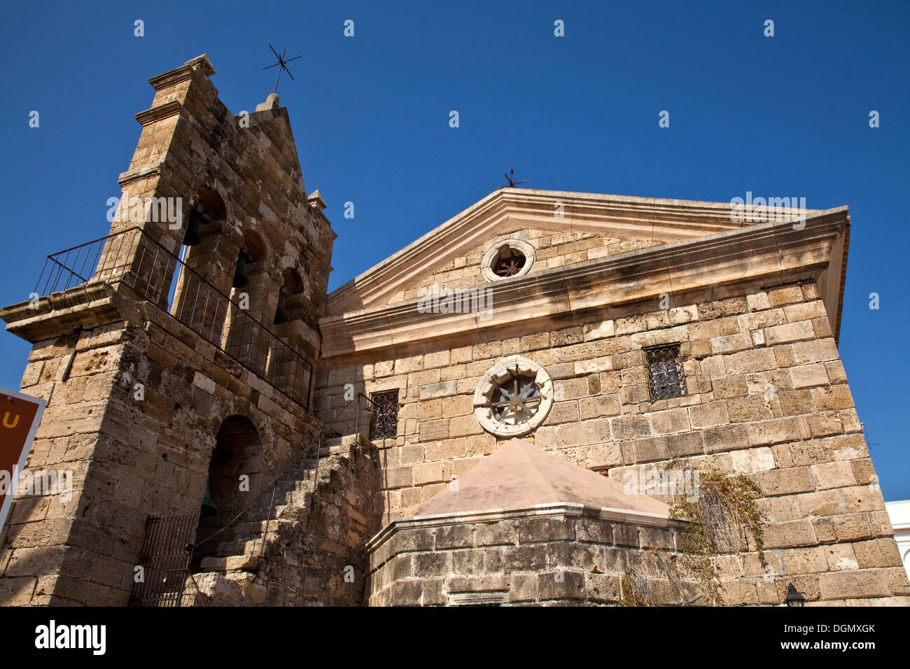 Di San Nicola del molo Chiesa, piazza Solomos, Zante, Zacinto (Zante), Grecia Foto Stock