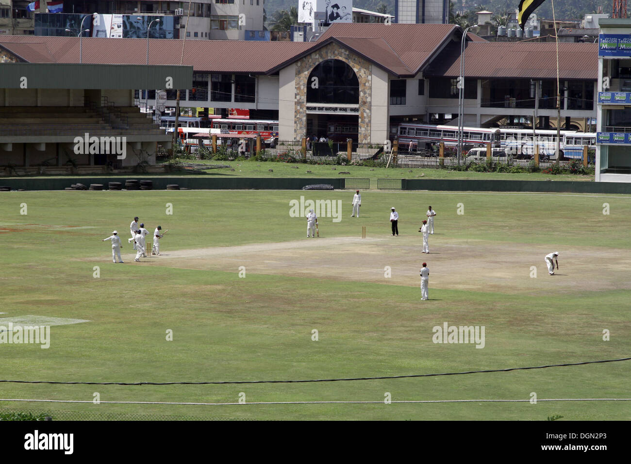 INTERNATIONAL CRICKET STADIUM GALLE SRI LANKA 17 Marzo 2013 Foto Stock