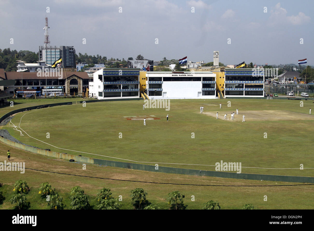 INTERNATIONAL CRICKET STADIUM GALLE SRI LANKA 17 Marzo 2013 Foto Stock