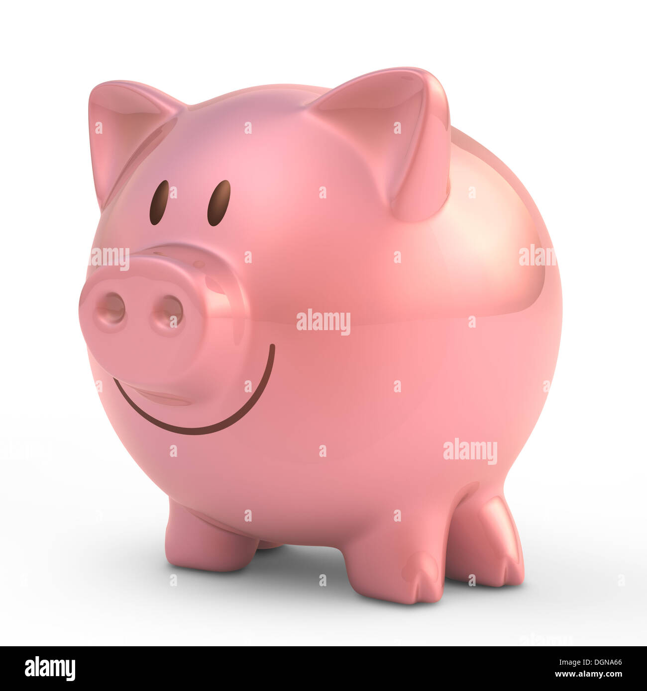 Salvadanaio con percorso di clipping incluso. Foto Stock