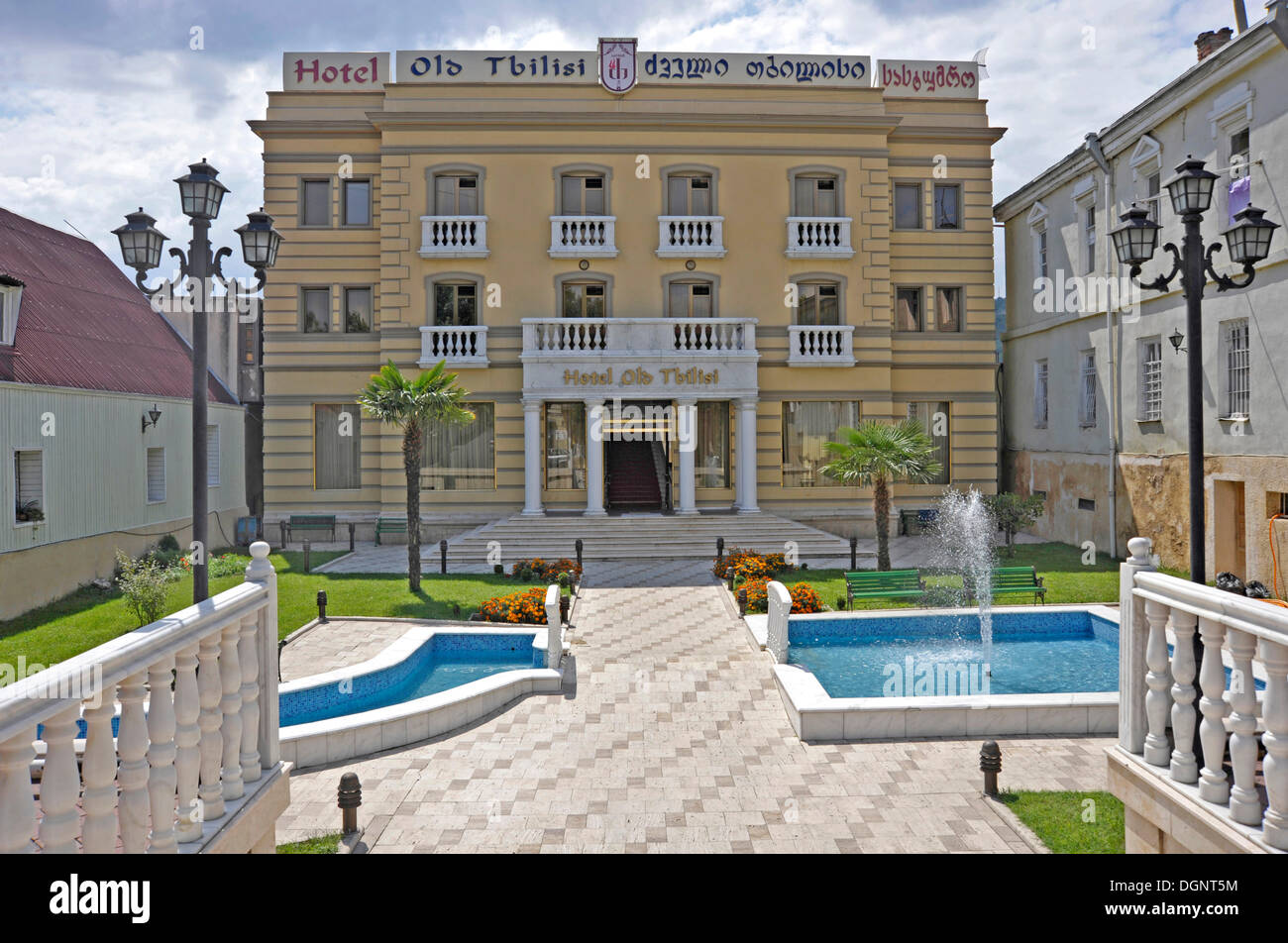 Hotel Vecchia Tbilisi Avlabari distretto, Tbilisi, Georgia, Asia Occidentale Foto Stock