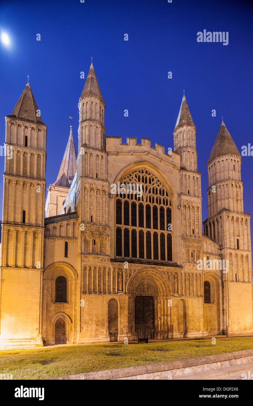 Inghilterra, Kent, Rochester, Rochester Cathedral Foto Stock