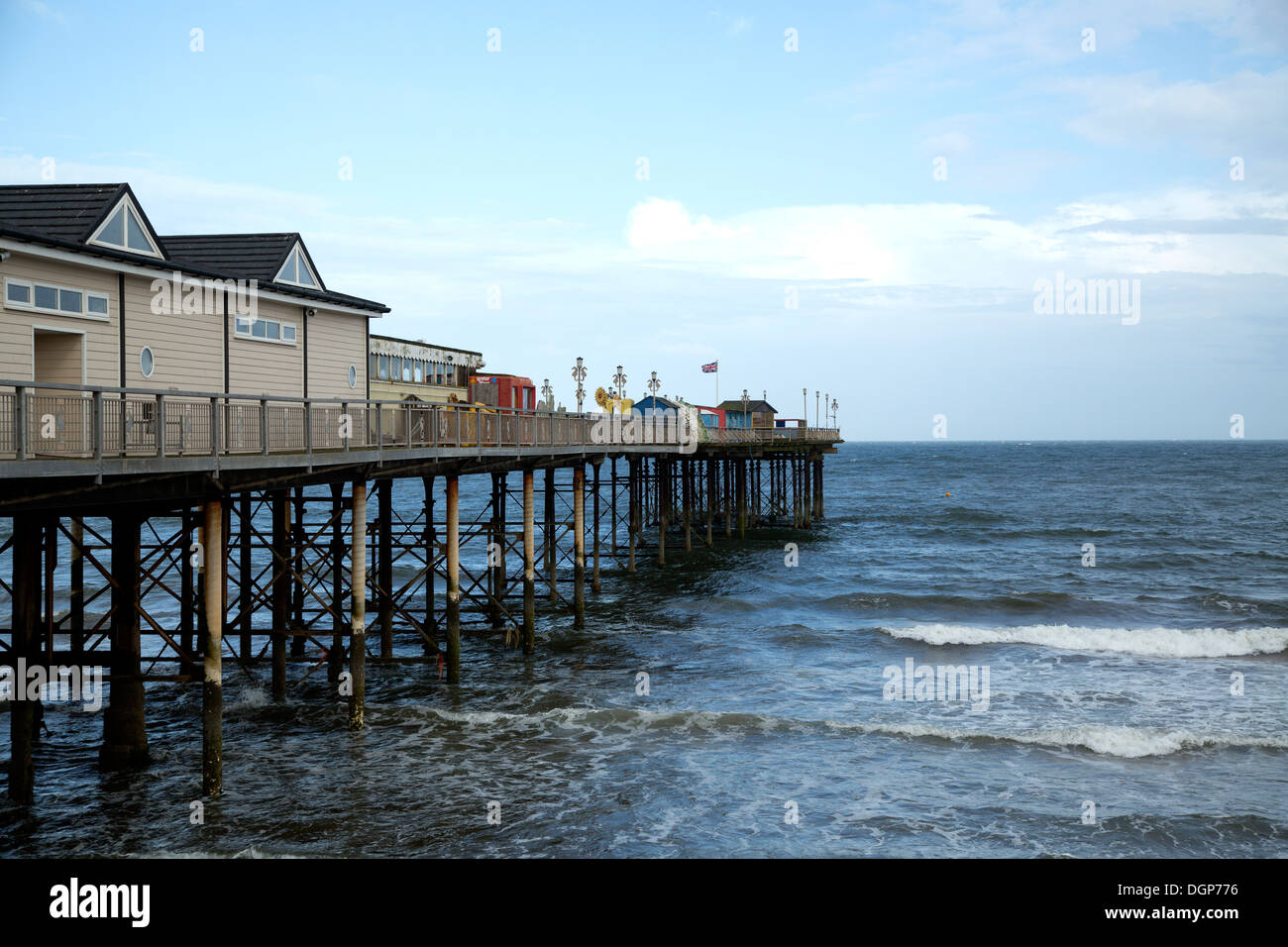 Teignmouth Pier, South Devon, Regno Unito Foto Stock