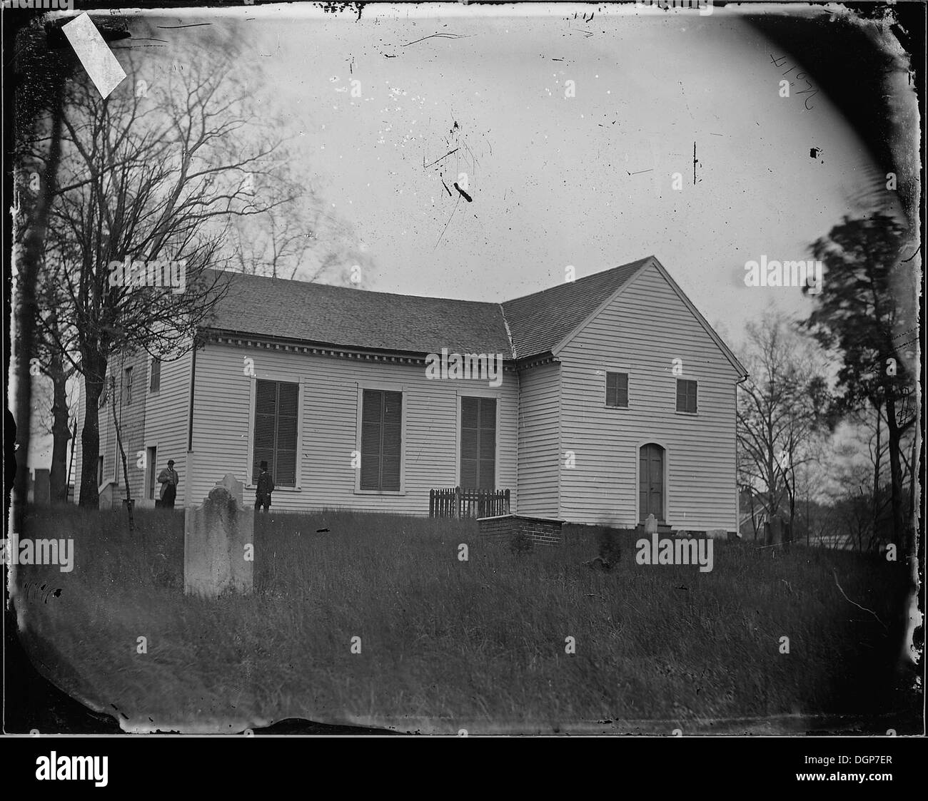 La St. John's Church di Richmond, Virginia, è una storica chiesa episcopale fondata nel 1741. Ha giocato un ruolo significativo nella storia americana, in particolare durante la rivoluzione americana, come luogo in cui Patrick Henry ha consegnato il suo famoso "Dammi libertà, o dammi la morte!" discorso. Foto Stock