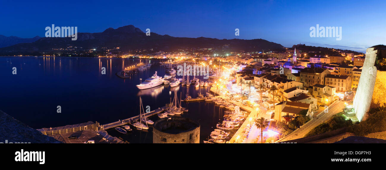 Calvi Balagne Corsica Ovest, Corsica, Francia, Europa Foto Stock