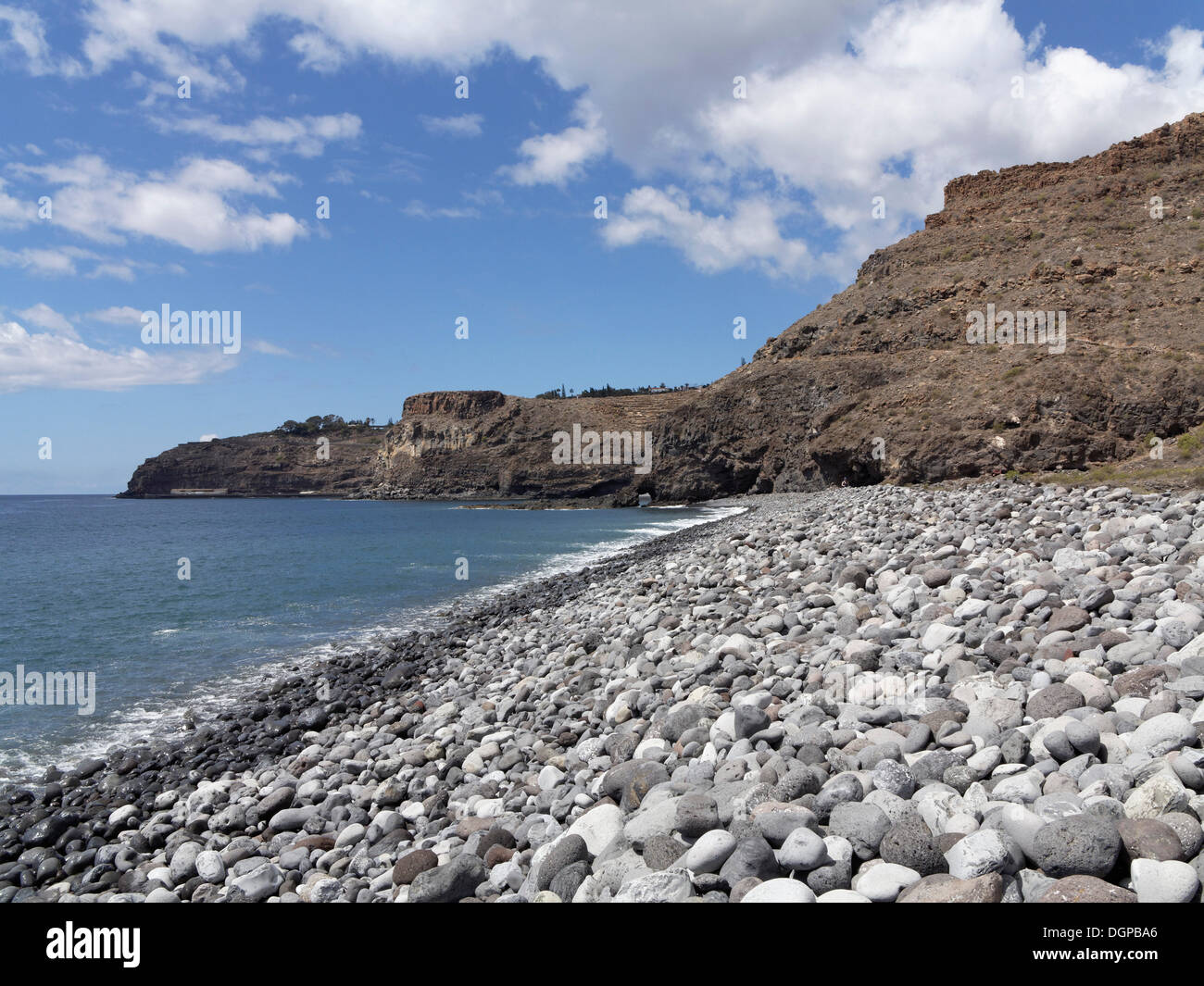 Playa de Chinguarime vicino a Playa de Santiago, La Gomera, isole Canarie, Spagna, Europa Foto Stock