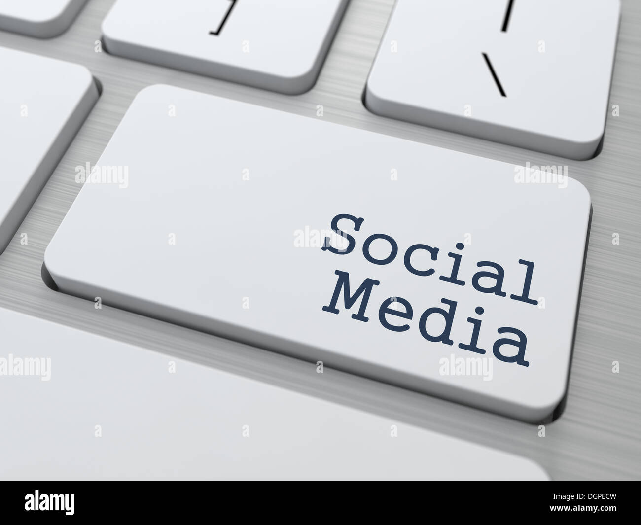 Social Media pulsante. Foto Stock