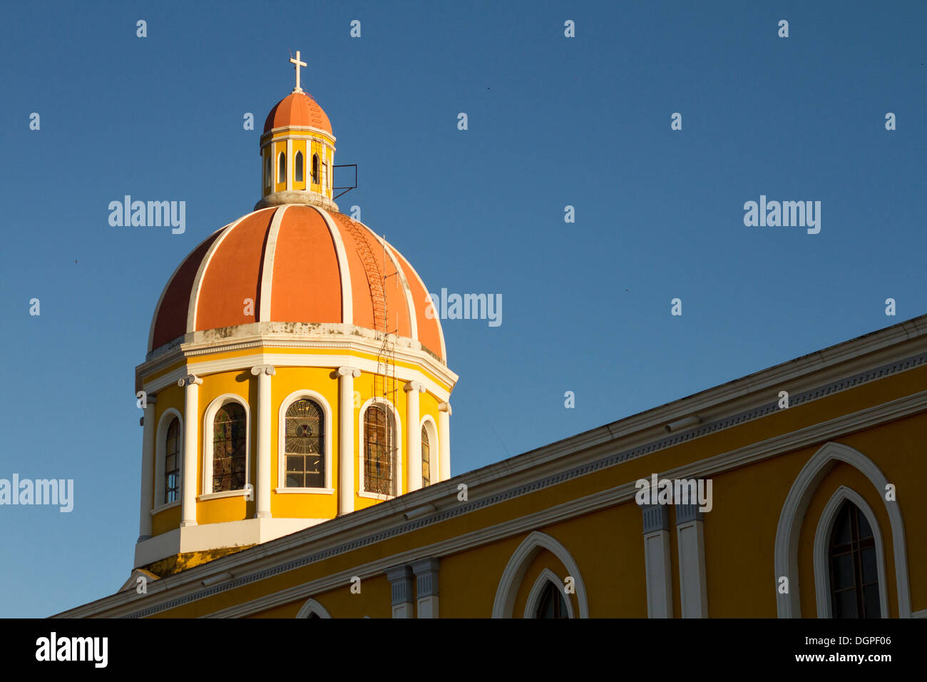 Cupola della Cattedrale di Granada, Nicaragua. Foto Stock