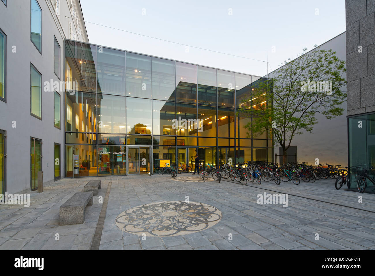 Università Mozarteum di Salisburgo, Stato di Salisburgo, Austria Foto Stock