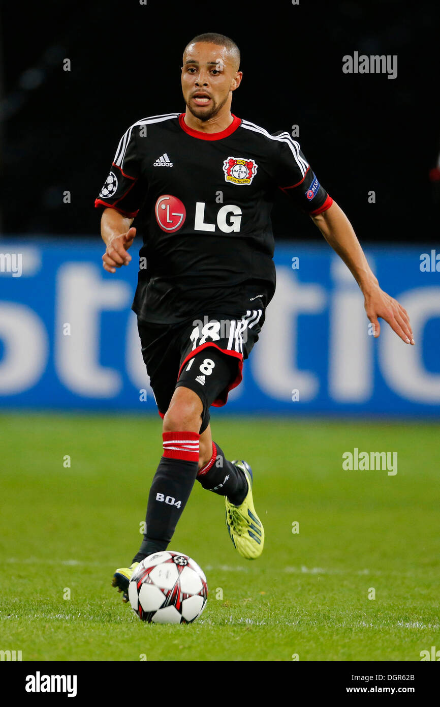 Leverkusen, Germania . 23 Ott, 2013. , Calcio, pallone, UEFA Champions League , 3. Spieltag, Giornata 3 , Bayer Leverkusen - Shaktar Donetsk 4-0 Bay - Arena di Leverkusen / Germania 23.10. 2013, Ottobre 23, 2013 Sidney SAM (LEV) © norbert schmidt/Alamy Live News Foto Stock
