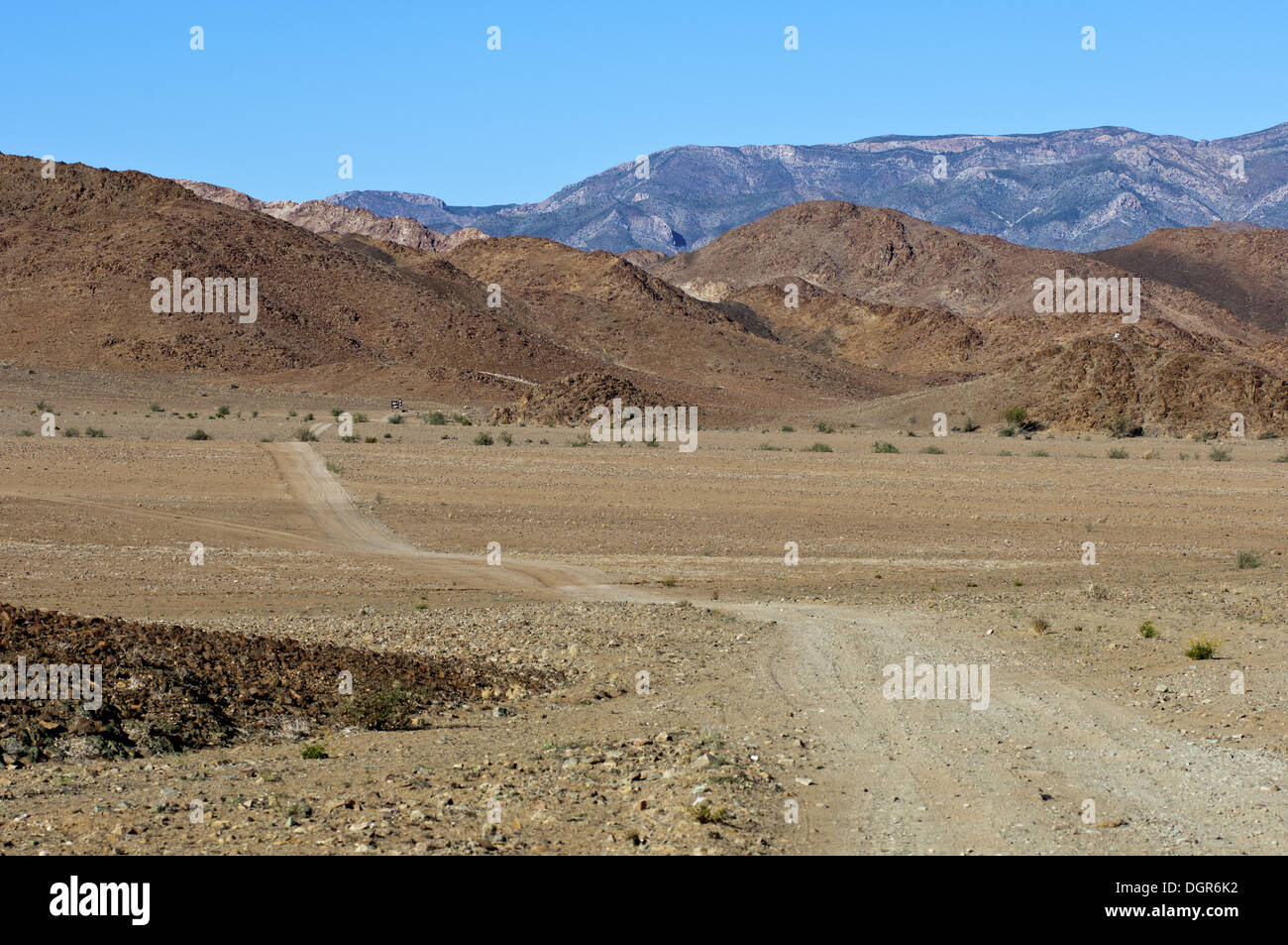 Strada irregolare nel Richtersveld National Park Foto Stock