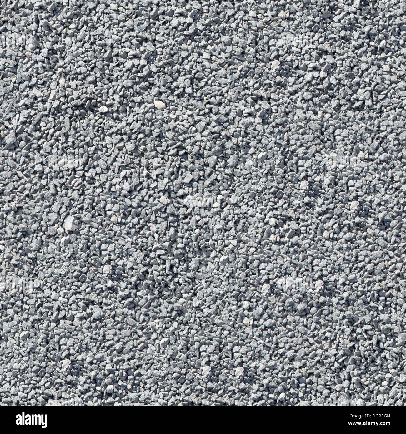 Ghiaia grigia. Seamless Texture. Foto Stock