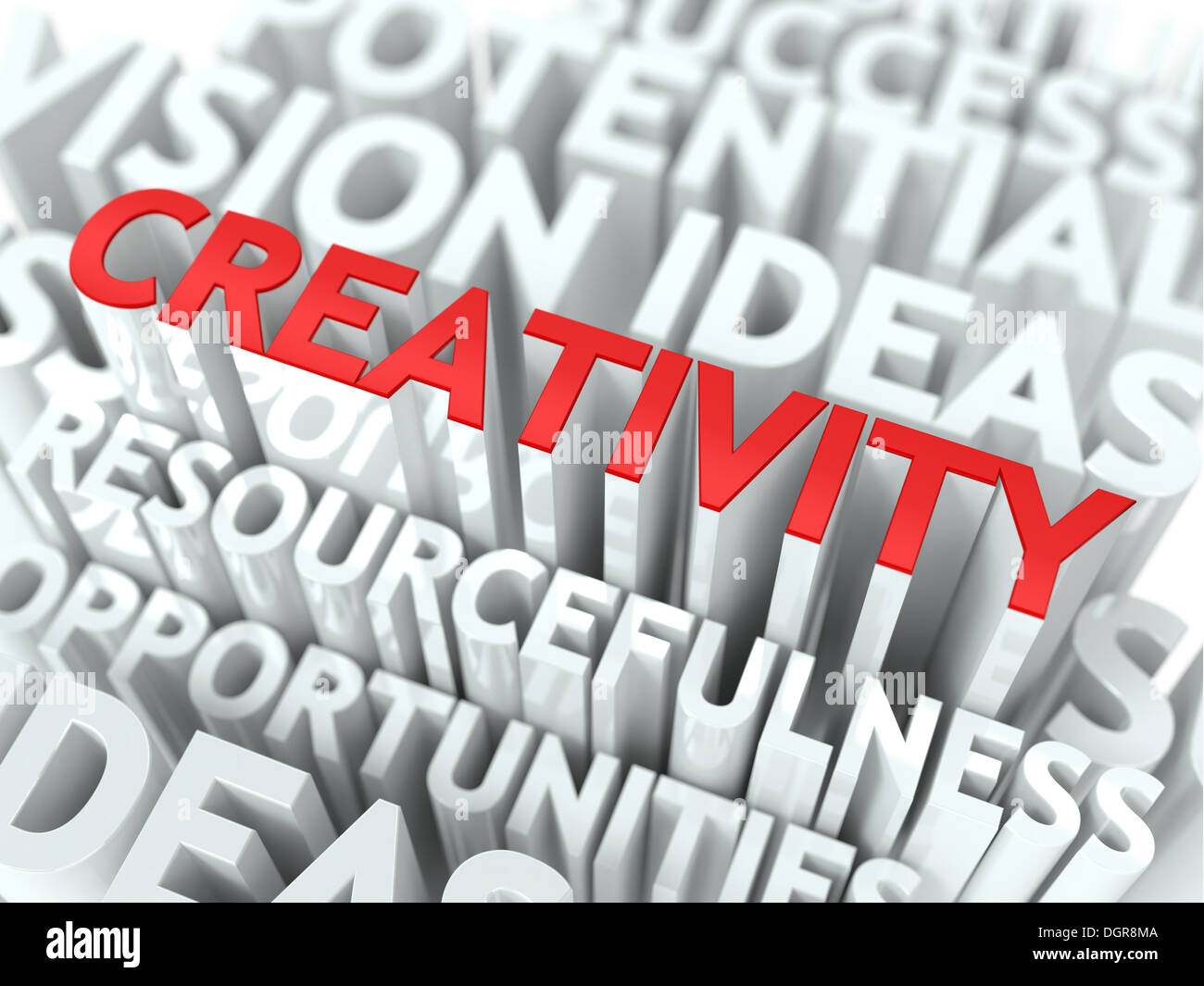 Il concetto di creatività. Foto Stock
