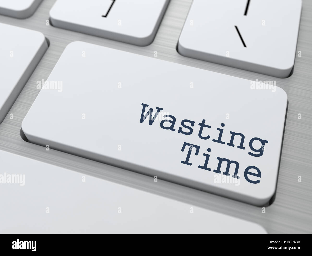 Perdere tempo concetto. Foto Stock