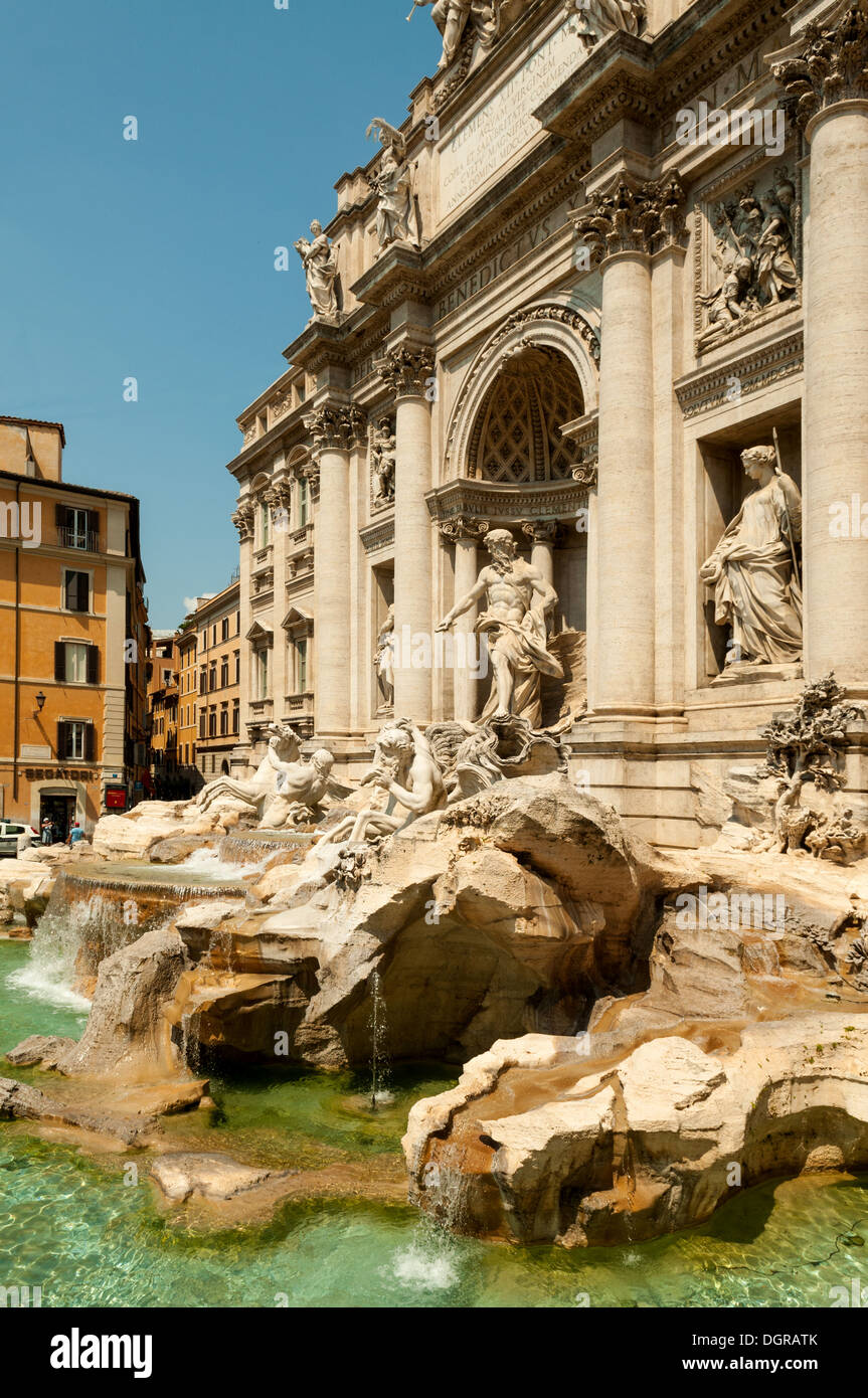 Fontana di Trevi, Roma, lazio, Italy Foto Stock