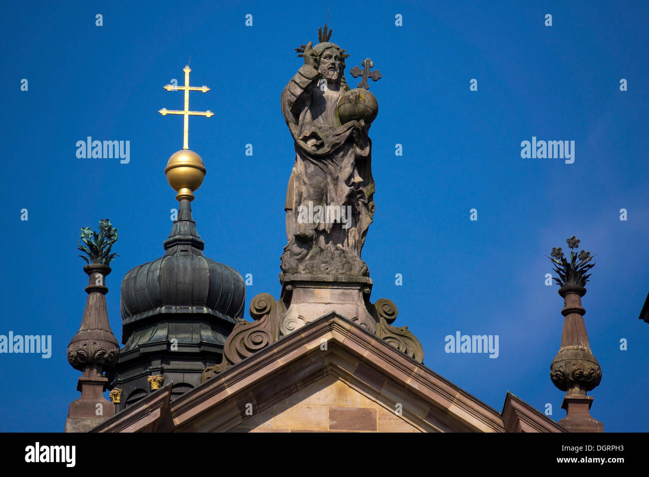 Cristo il Salvatore e il redentore, San Salvator Cattedrale di Fulda, Cattedrale di Fulda, Fulda Fulda, Hesse, Germania Foto Stock