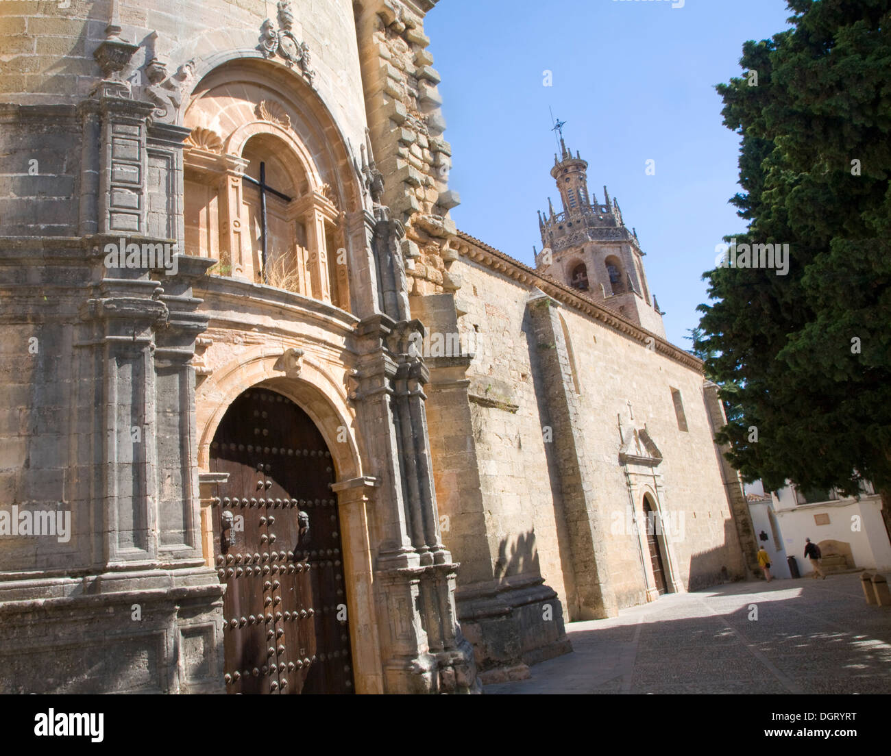 Chiesa Iglesia de Santa Maria la Mayor, Ronda, Spagna Foto Stock