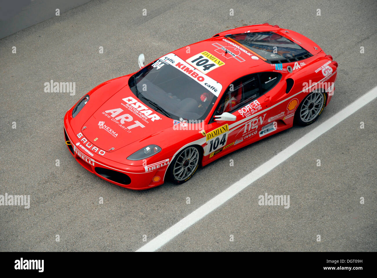 Ferrari Ferrari Challenge a Misano, Italia, Europa Foto Stock